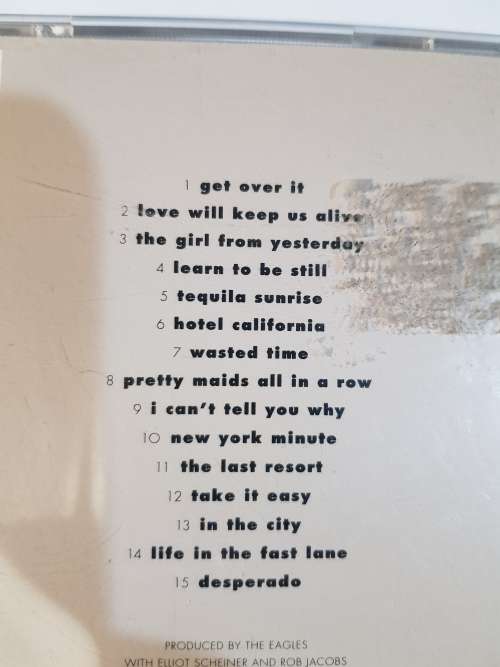 Eagles, Hell Freezes Over CD