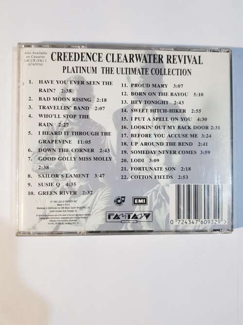 Creedence Clearwater Revival, Platinum CD