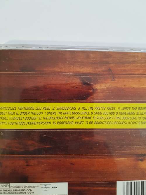 Killers, Sawdust CD