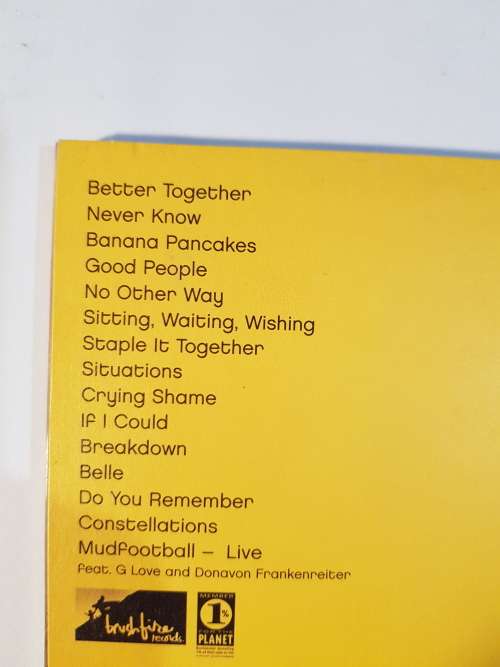 Jack Johnson, In Between Dreams CD, UK