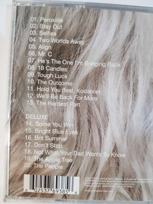 Nina Nesbitt, Peroxide CD, UK
