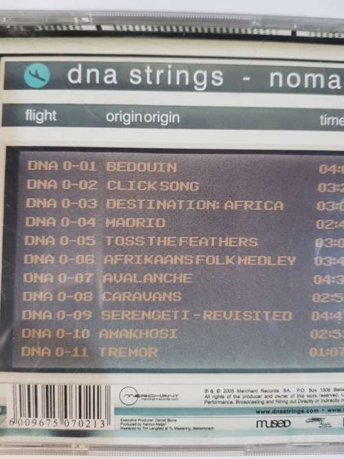 DNA Strings, Nomad CD