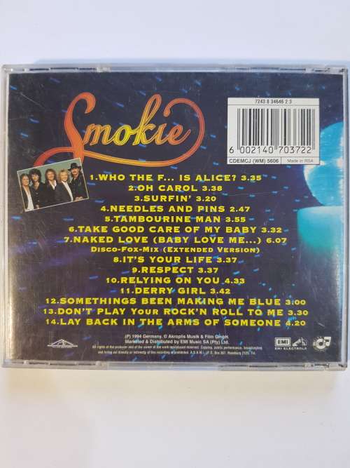 Smokie, The Party Hits CD
