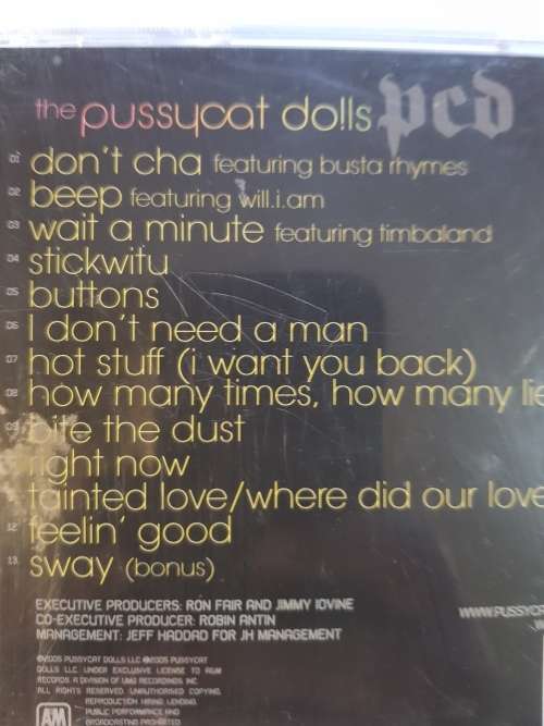 The Pussycat Dolls, PCD CD