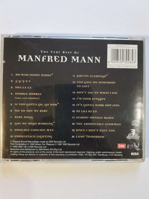 Manfred Man, The Very Best Of CD