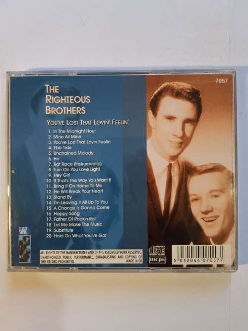 Righteous Brothers, You`ve Lost That Lovin` Feelin` CD