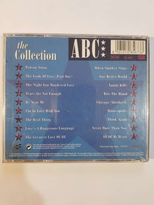 ABC, The Collection CD