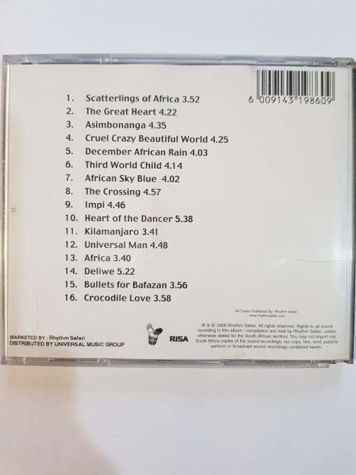 Juluka/Savuka featuring Johnny Clegg, The Best Of CD
