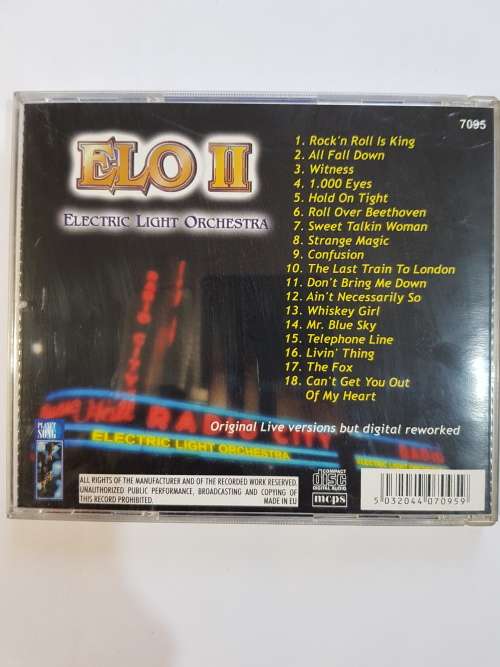 ELO, Part II CD