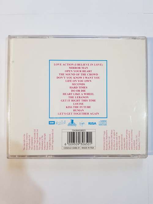 The Human League, The Best Of CD