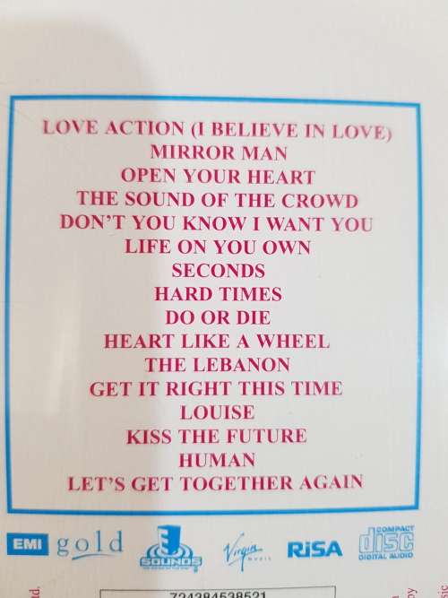 The Human League, The Best Of CD
