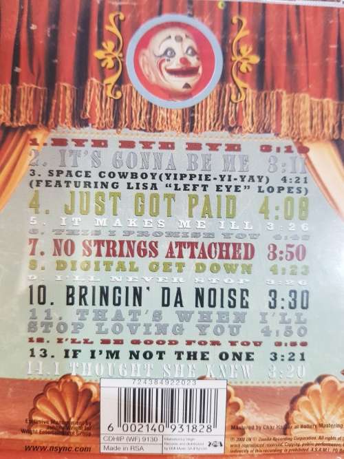 Nsync, No Srings Attached CD