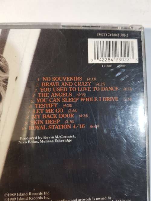 Melissa Etheridge, Brave and Crazy CD