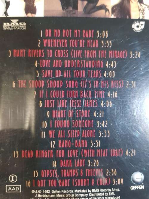 Cher, Greatest Hits 1965-1992 CD