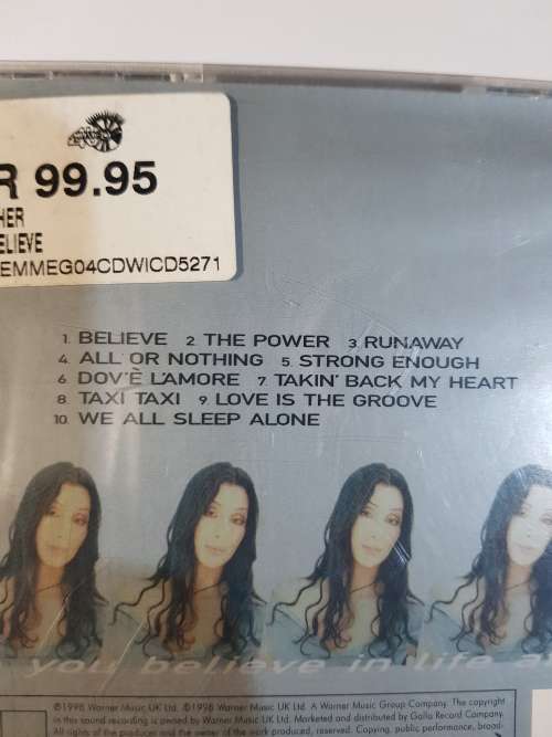 Cher, Believe CD