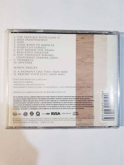 Kelly Clarkson, Thankful CD