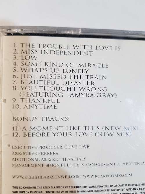 Kelly Clarkson, Thankful CD