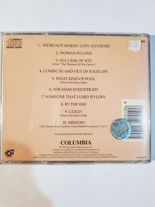 Barbara Streisand, A Collection/Greatest Hits CD