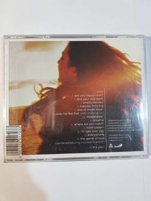 Michelle Branch, Hotel Paper CD