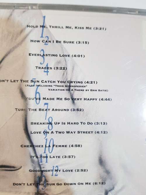 Gloria Estefan, Hold Me Thrill Me Kiss Me CD