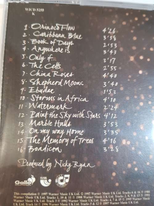 Enya, Paint The Sky With Stars, The Best Of CD