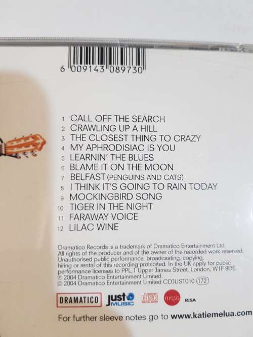 Katie Melua, Call Off The Search CD