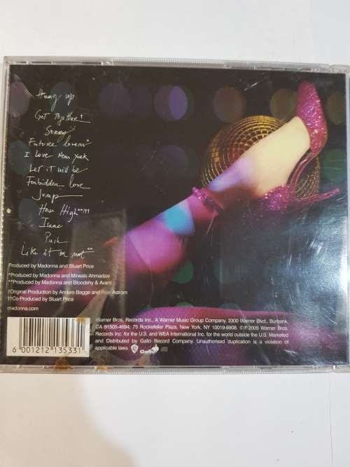Madonna, Confessions on a Dancefloor CD
