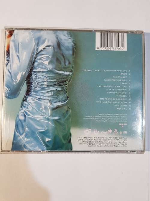Madonna, Ray of Light CD