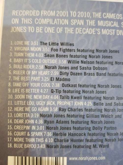 Norah Jones, ...Featuring CD, Europe