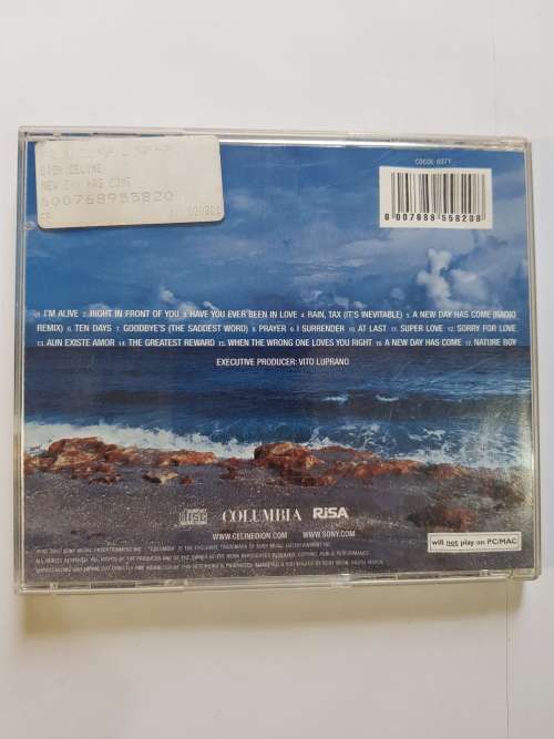 Celine Dion, A New Day Has Come CD