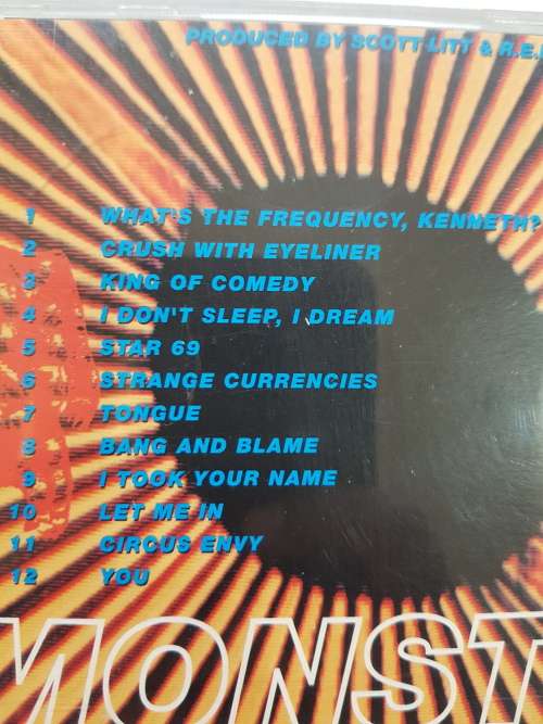 R.E.M, Monster CD