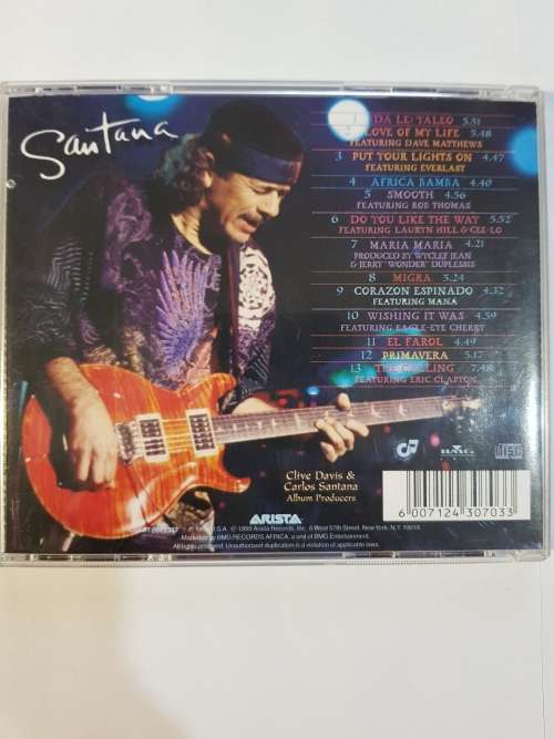 Santana, Supernatural CD