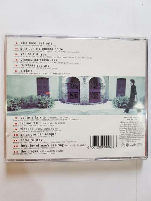Josh Groban, Josh Groban CD