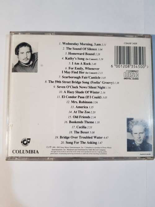 Simon and Garfunkel, The Definitive Simon and Garfunkel CD