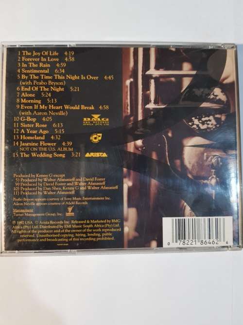 Kenny G, Breathless CD