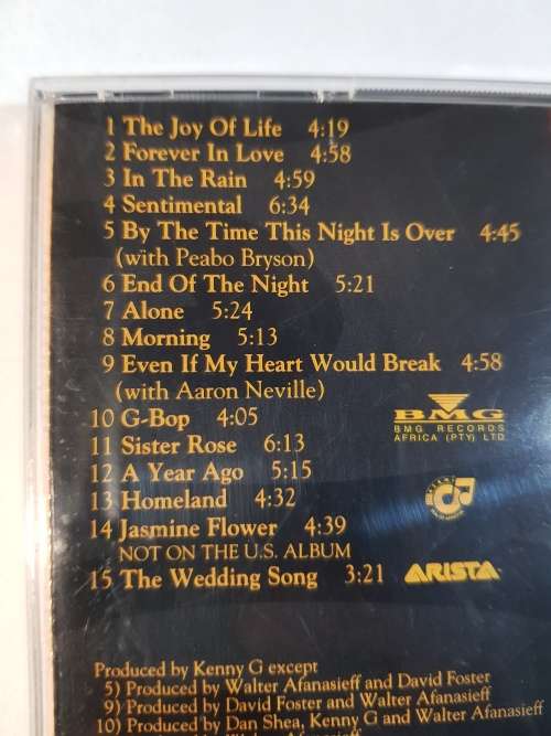 Kenny G, Breathless CD