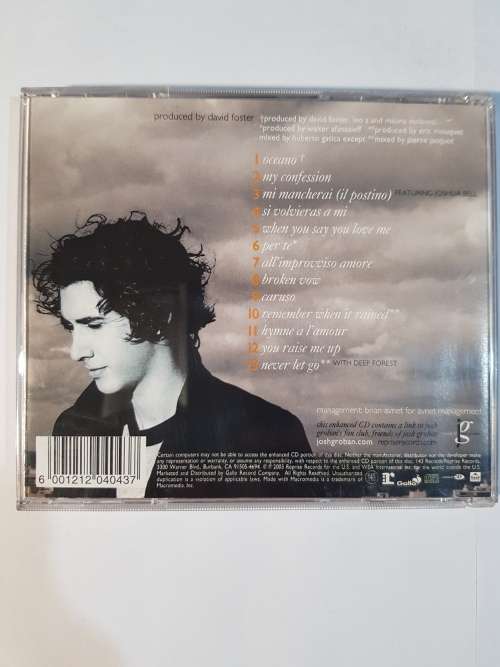 Josh Groban, Closer CD