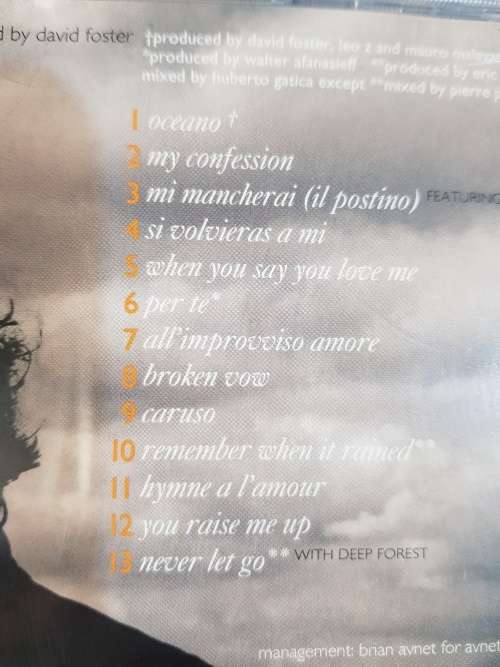 Josh Groban, Closer CD