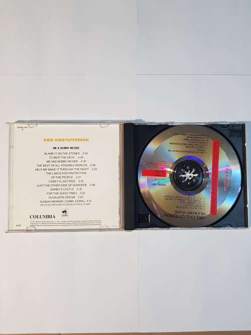 Kris Kristofferson, Me And Bobby McGee CD