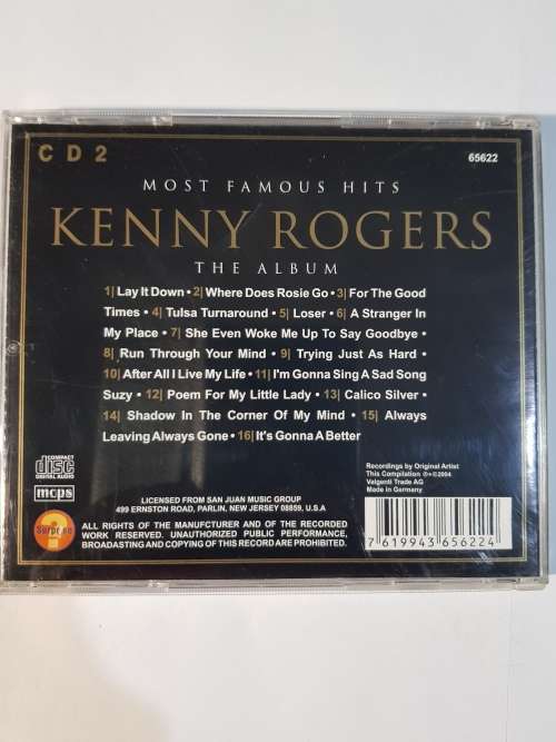 Kenny Rogers, The Album CD2, CD