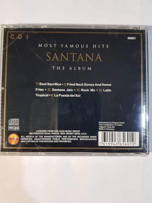 Santana, The Album CD1, CD