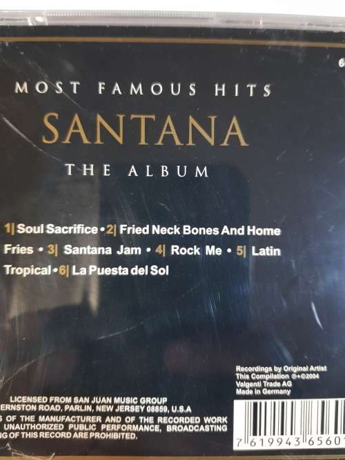 Santana, The Album CD1, CD