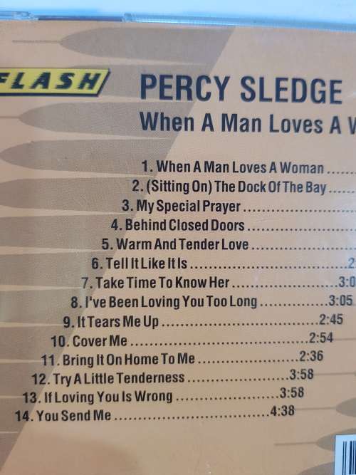 Percy Sledge, When A Man Loves A Woman CD