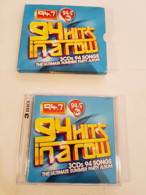 94 Hits In A Row, 94 Songs 3 x CD