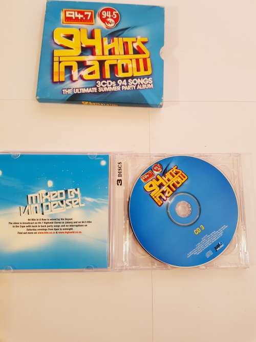 94 Hits In A Row, 94 Songs 3 x CD
