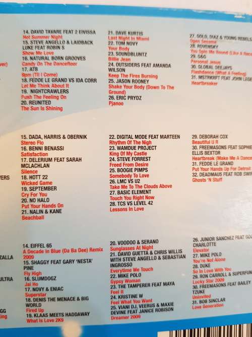 94 Hits In A Row, 94 Songs 3 x CD