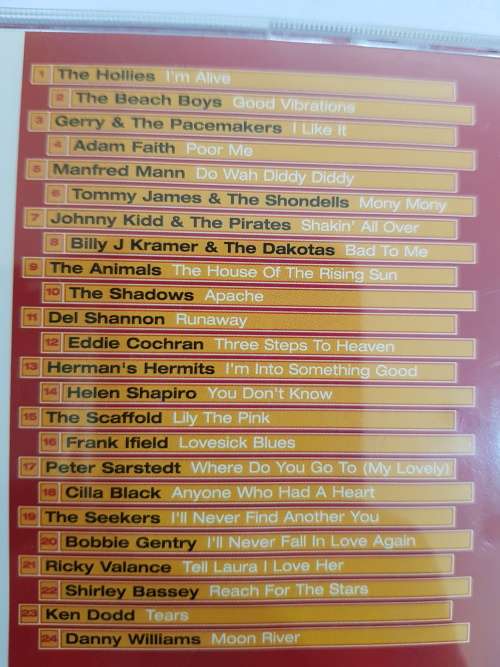Sixties Number 1`s CD