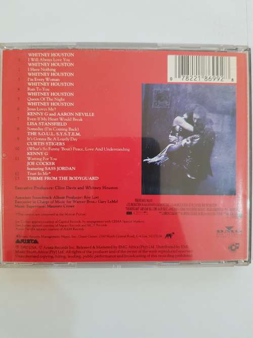The Bodyguard, Music From The Motion Picture CD