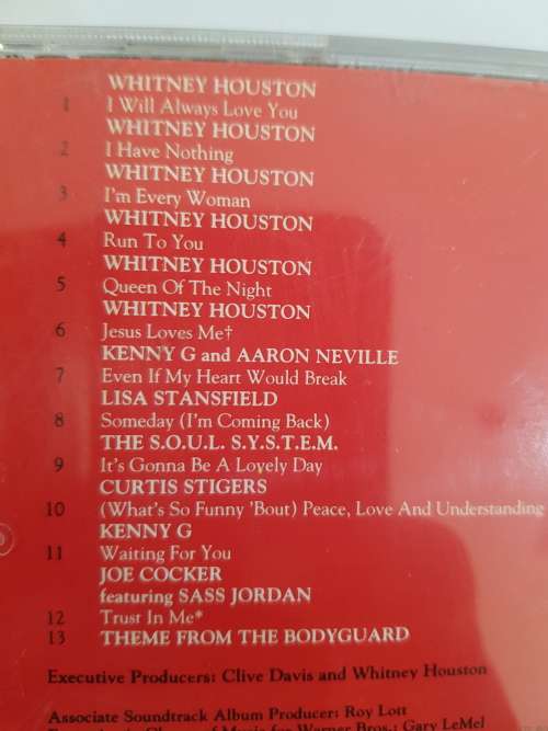 The Bodyguard, Music From The Motion Picture CD