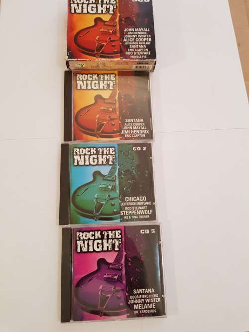 Rock The Night, Various, 3 x CD, Rock